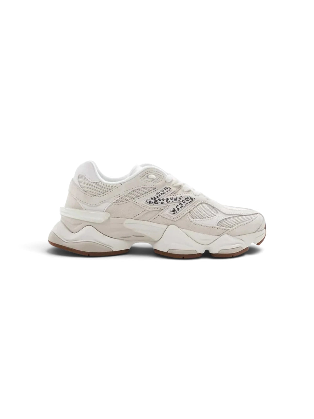 NB 9060 - Beige Leopard Print Detail
